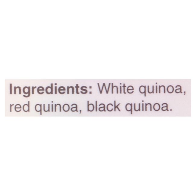 Gogo Quinoa Quinoa Tricolore Conventionnel, 375 G -- 8 Par Boîte