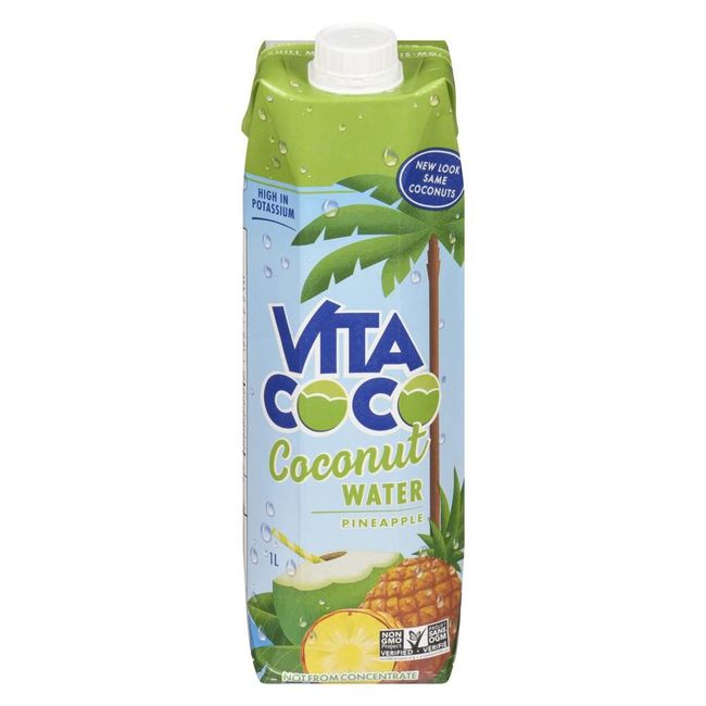 Vita Coco Coconut Water With Pineapple, 1 L -- 12 Per Case