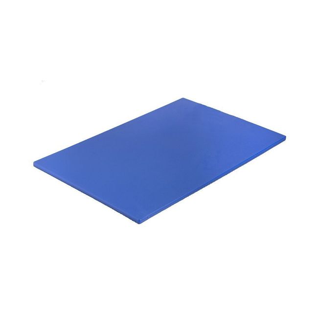 Browne Polyethylene Medium Density Blue Cutting Board, 18 X 24 X 0.5 In