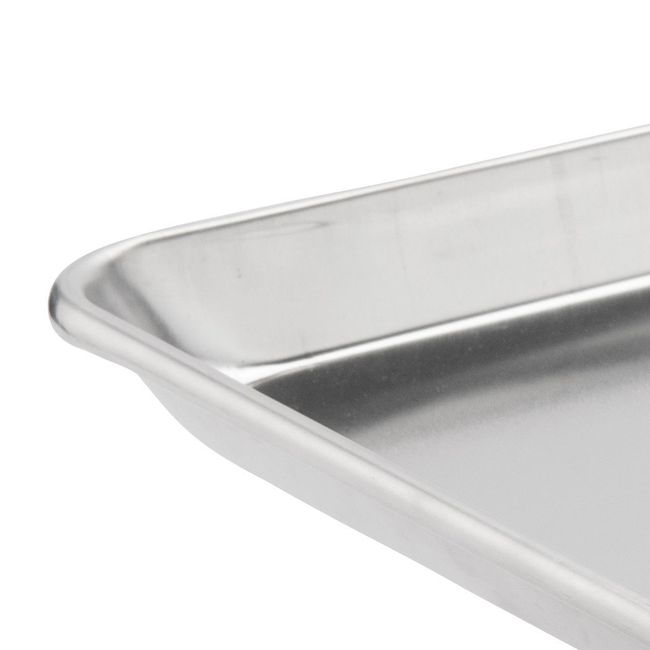Browne Thermalloy Aluminum 1 Mm Gauge Half Size Bun Pan, 18 X 13 In