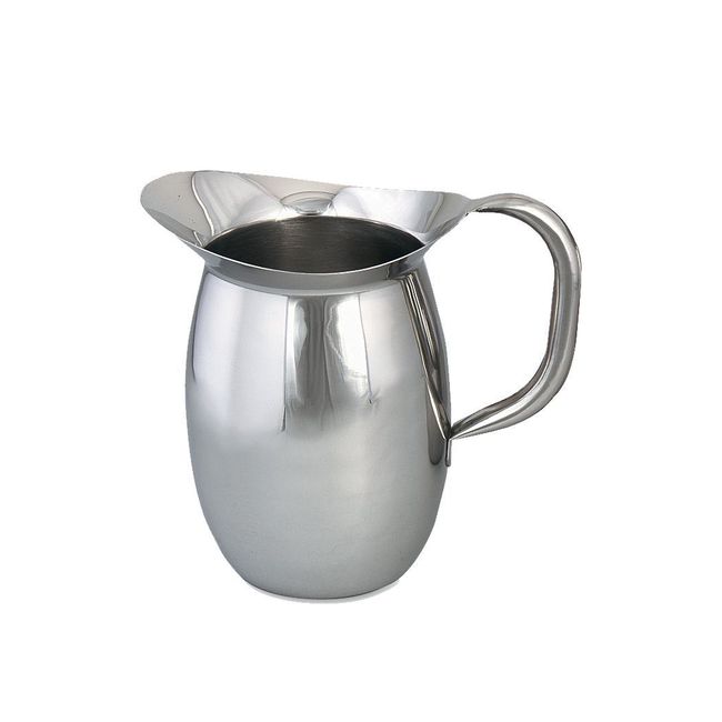 Browne Stainless Steel Bell Shaped Pitcher, 2 Litre