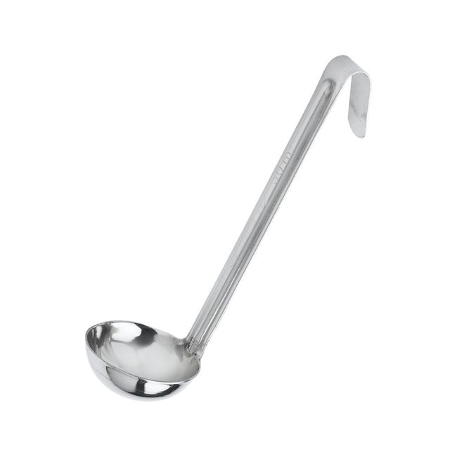 Browne Demi Stainless Steel One-piece Ladle, 0.5 Oz Capacity