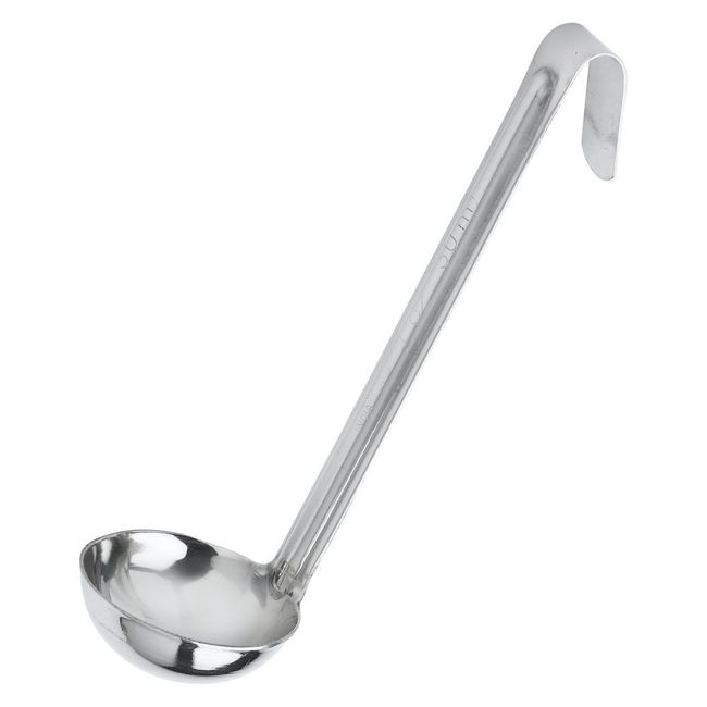 Browne Demi Stainless Steel One-piece Ladle, 1 Oz Capacity