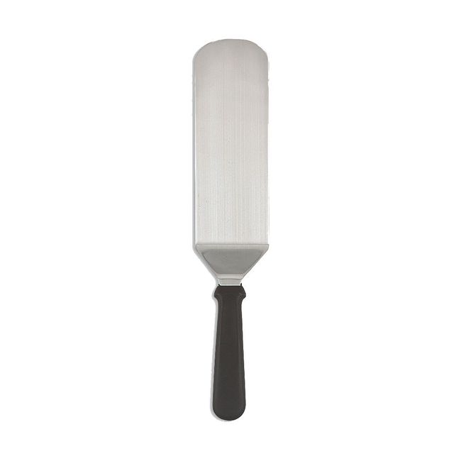 Browne Solid Flexible Turner With Black Handle, 8 X 2.8 In