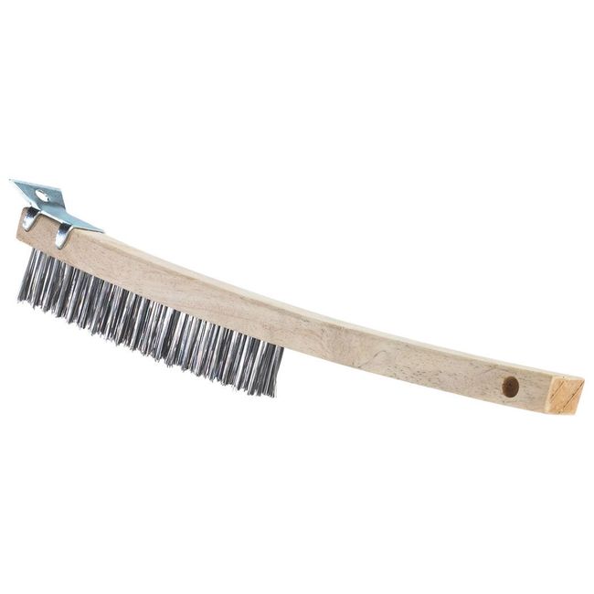 Browne Brosse Métallique Avec Grattoir, 14 Po