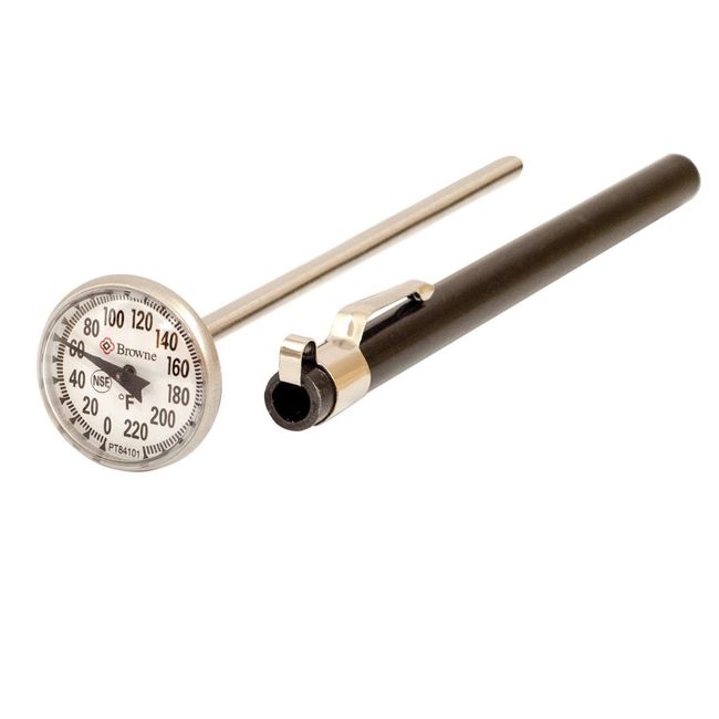 Browne Thermomètre De Poche De 14 À 230 Degrés Fahrenheit