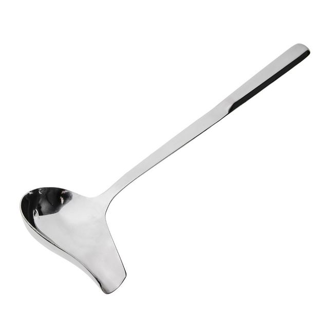 Browne Elite Stainless Steel Spout Ladle, 2 Oz Capacity