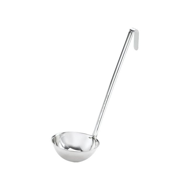Browne Conventional Heavy Gauge Stainless Steel Two-piece Ladle With Short Handle, 1 Oz Capacity