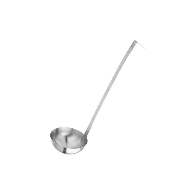 Browne Optima Stainless Steel One-piece Ladle, 0.5 Oz Capacity