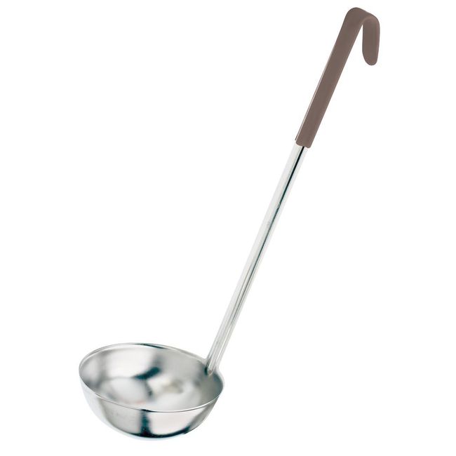 Browne Louche À Manche Enduit Gris, 113 G