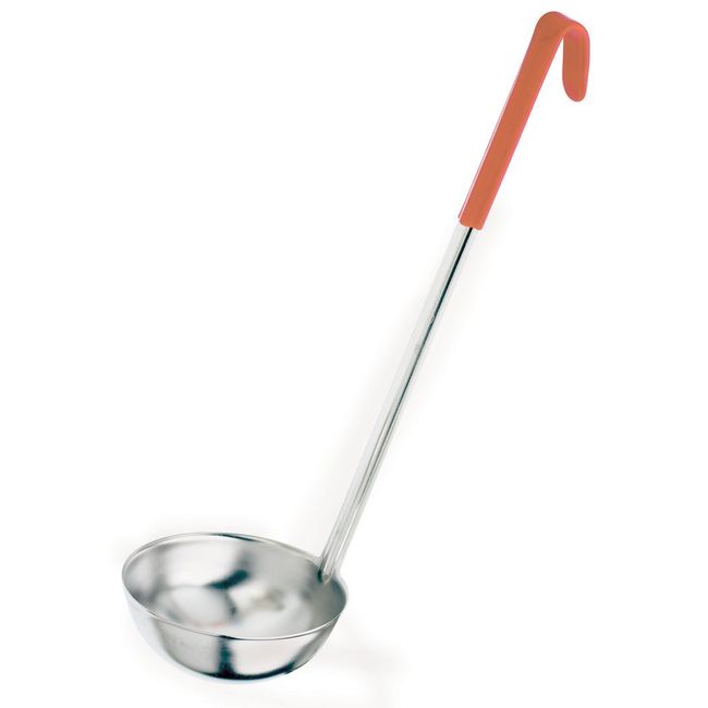 Browne Louche À Manche Recouvert D'orange, 8 Oz