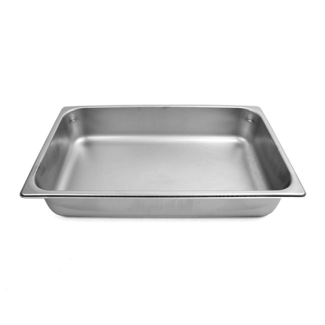 Vollrath 20049 Super Pan V Stainless Steel Full Size Steam Table Pan, 4 In Deep