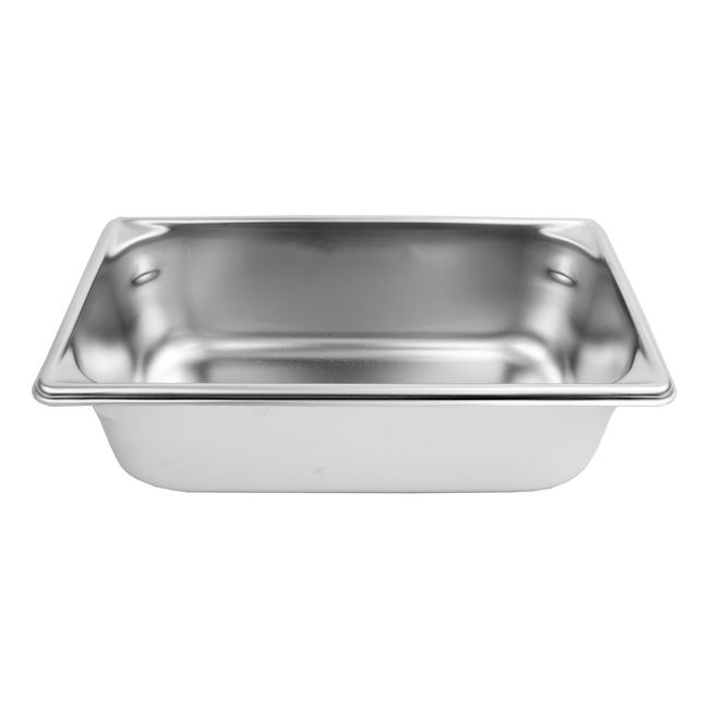 Vollrath 20249 Super Pan V Stainless Steel Half Size Steam Table Pan, 4 In Deep