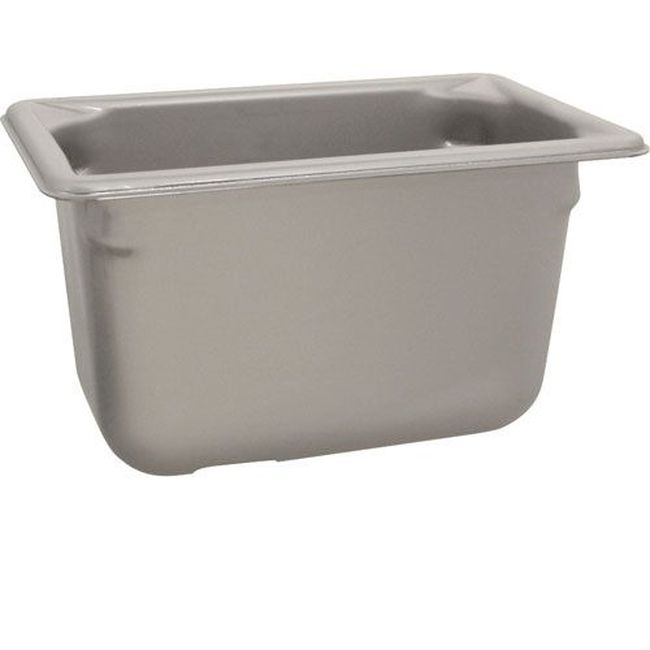 Vollrath 30942 Super Pan V Stainless Steel Ninth Size Steam Table Pan, 4 In Deep