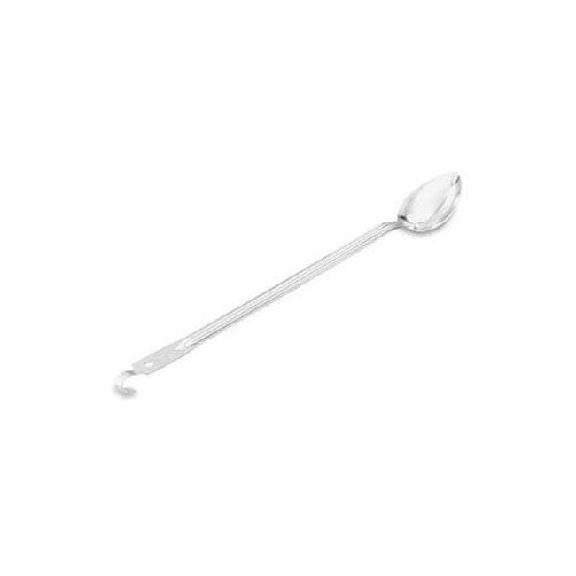 Vollrath 60170 Stainless Steel Solid Spoon With Hooked Handle, 21 In Length