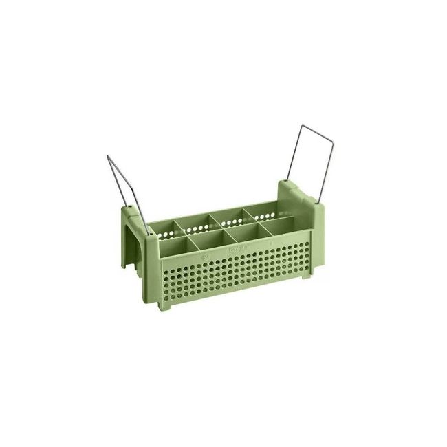 Vollrath 52640 8 Compartment Flatware Basket, 18.11 X 7.718 X 7.27 In