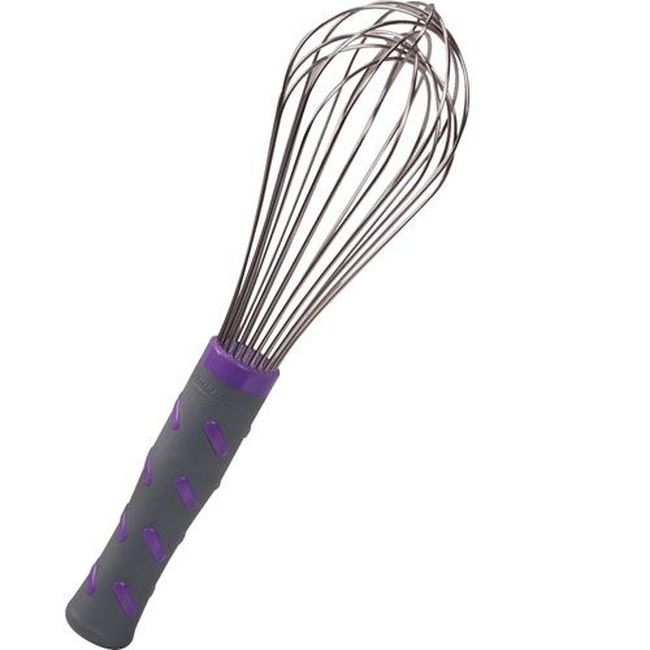 Vollrath 47002 Stainless Steel Piano Whip With Nylon Handle, 10 In Length