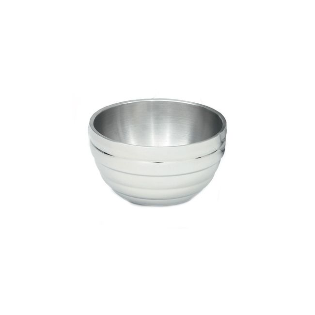 Vollrath 46590 Stainless Steel Beehive Pattern Round Double-wall Serving Bowl, 1.7 Qt Capacity