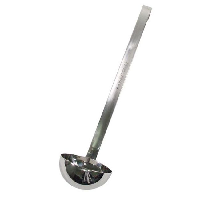 Vollrath 4980610 Heavy Duty Stainless Steel One Piece Ladle, 6 Oz Capacity