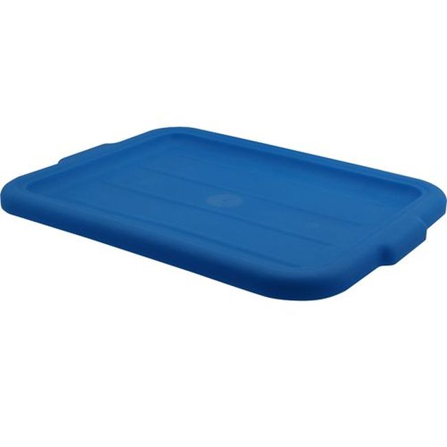 Vollrath 1522-c04 Traex Colour Mate Recessed Blue Food Storage Box Lid, 21.625 X 15.54 X 1 In Overall