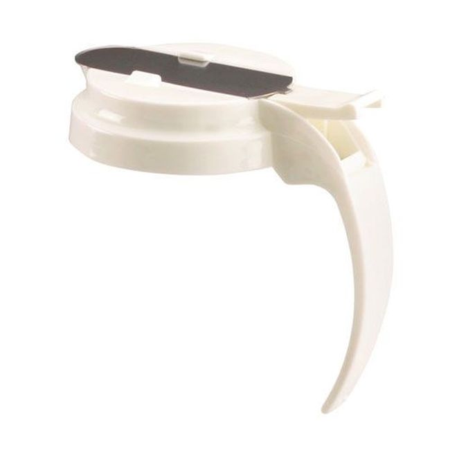 Vollrath 4748t-05 Dripcut White Plastic Server Top For 48 And 64 Oz Serving Jar