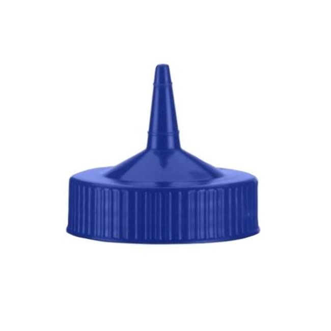 Vollrath 4913-44 Traex Blue Single Tip Cap For Wide Mouth Squeeze Dispenser