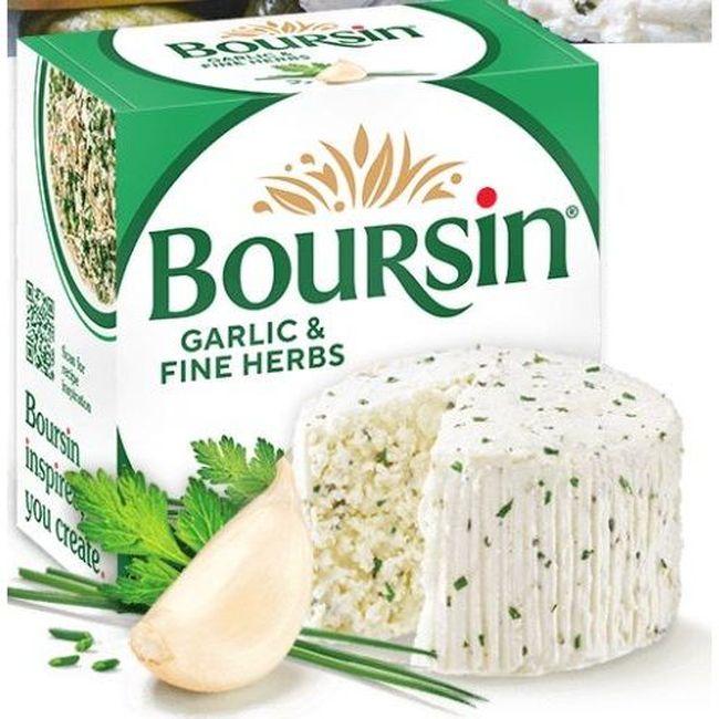 Boursin Garlic And Fine Herbs Cheese, 250 G -- 8 Per Case