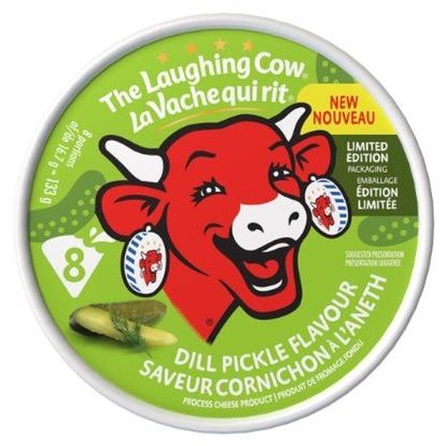 The Laughing Cow 8 Portions Dill Pickle, 133 G -- 18 Per Case
