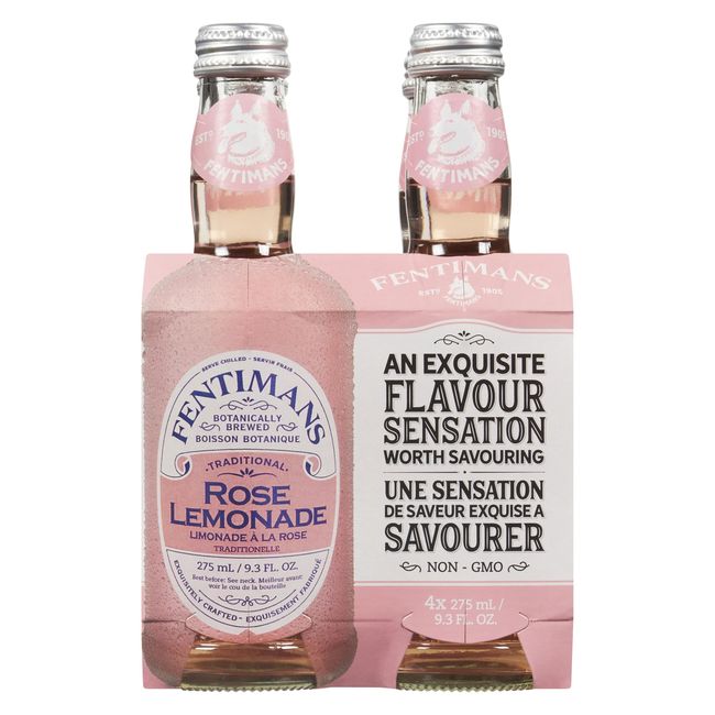 Fentimans Rose Lemonade, 275 Ml -- 24 Per Case