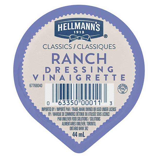 Hellmann's Creamy Ranch Dip, 44 Ml