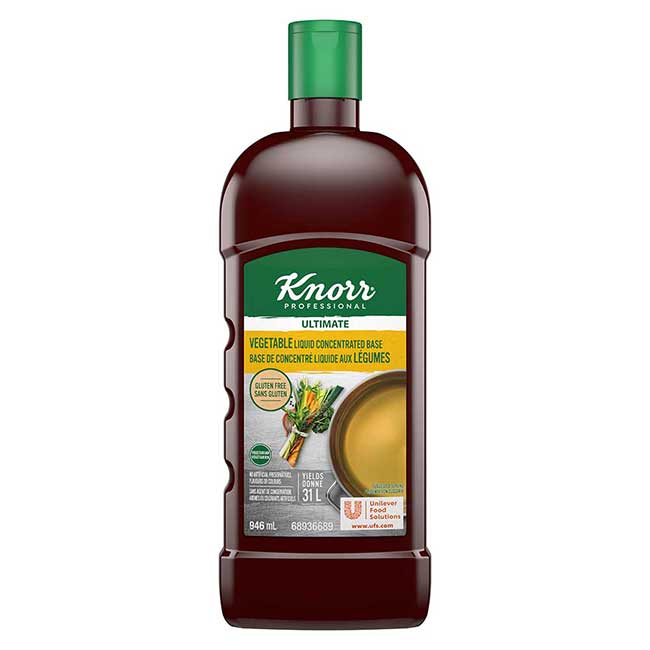 Knorr Professional Base Concentrée Liquide Végétale Ultime, 946 Ml