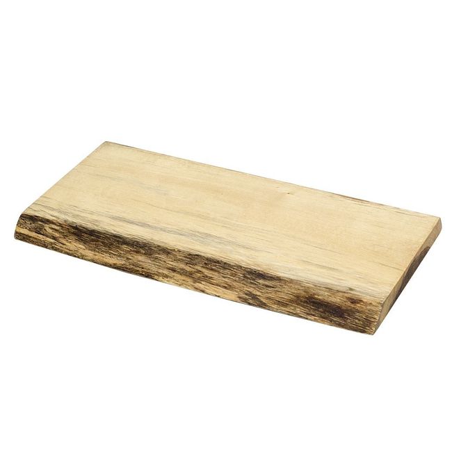Browne Reversible Acacia Wood Board With Insert, 11.8 X 6.7 In