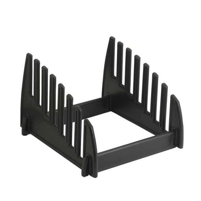 Browne Support Pliable En Plastique Pour Planche À Découper À 7 Compartiments, 25,4 X 23,8 X 18,8 Cm