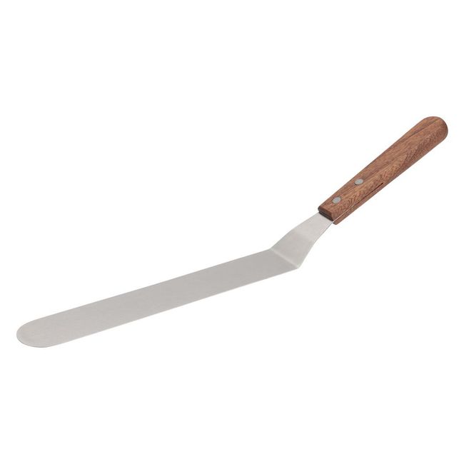 Browne 18/8 Stainless Steel Blade Offset Spatula, 10 X 1.5 In