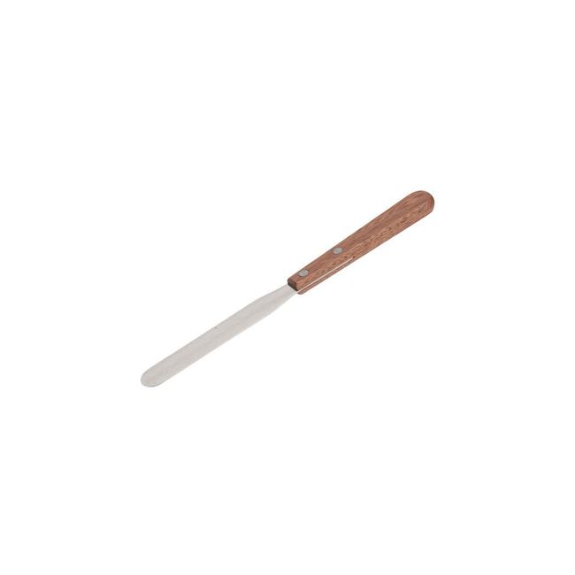 Browne 18/8 Stainless Steel Blade Straight Flat Spatula, 4.5 X 0.75 In