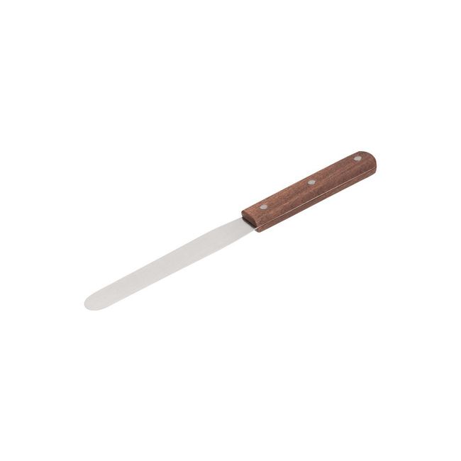 Browne 18/8 Stainless Steel Blade Straight Flat Spatula, 6 X 1 In