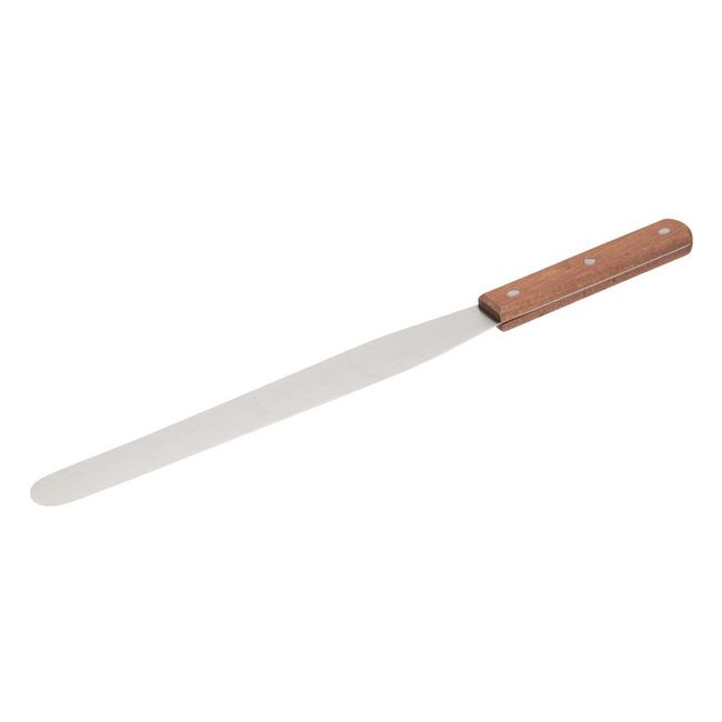 Browne 18/8 Stainless Steel Blade Straight Flat Spatula, 10 X 1.5 In