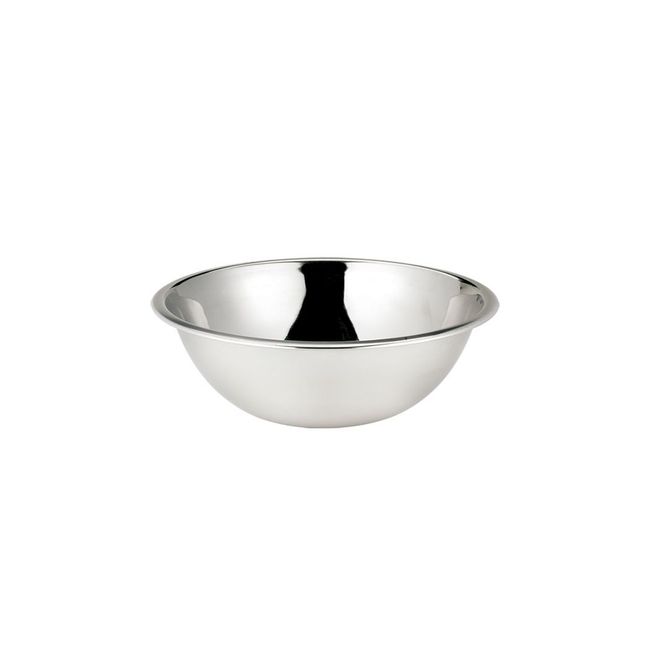 Browne Stainless Steel Mixing Bowl, 4 Qt Capacity