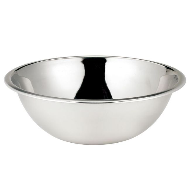 Browne Stainless Steel Mixing Bowl, 20 Qt Capacity