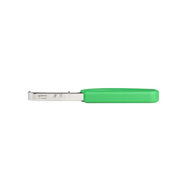 Browne Dual Side Scalpel Blade Straight Peeler With Green Handle, 6.5 X 1.2 X 0.4 In