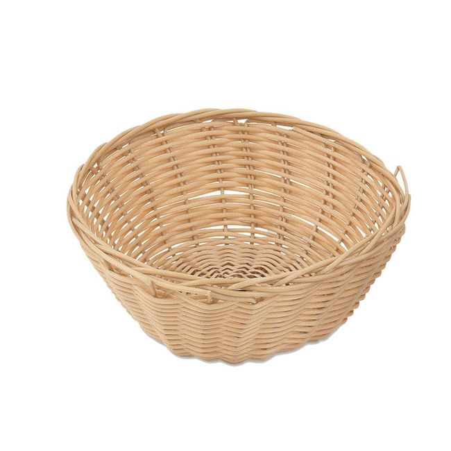 Browne Round Bread Basket, 8 X 2.3 In
