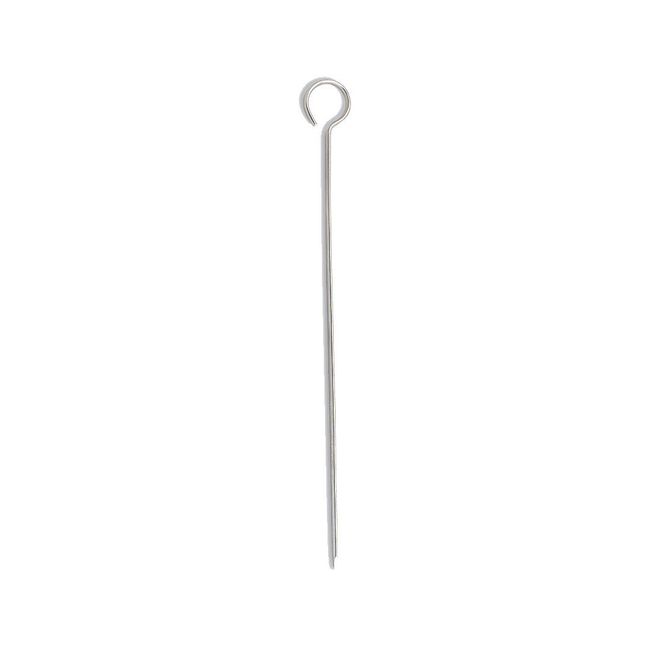 Browne Stainless Steel Oval Wire Skewer, 12 In -- 12 Per Case