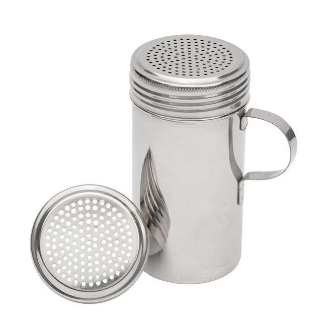 Browne Stainless Steel 1.9 Mm Dia Holes Dredge With Handle, 3.88 In Height