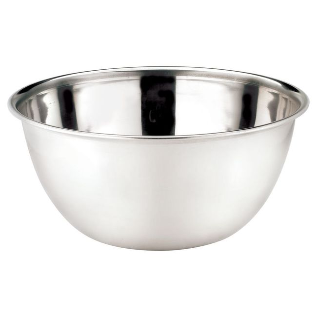 Browne 18/8 Stainless Steel Mixing Bowl, 12 Qt Capacity
