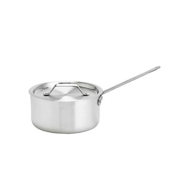 Browne Thermalloy Heavy Weight Aluminum Straight Side Sauce Pan, 2.5 Qt Capacity