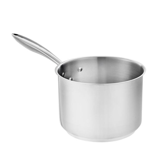 Browne Thermalloy Stainless Steel Deep Sauce Pan, 3.5 Qt Capacity