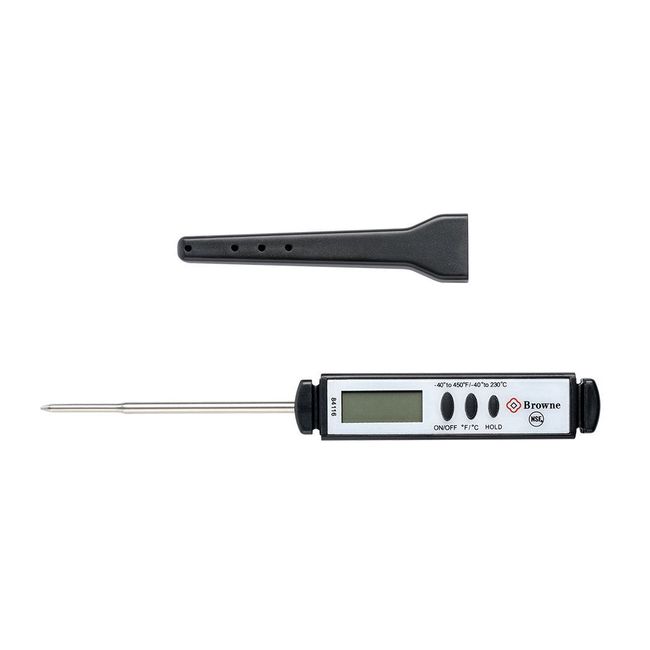 Browne Thermomètre De Poche À Pointe Fine De 2,5 Mm, De -40 À 450 Degrés Fahrenheit, 2,75 Pouces