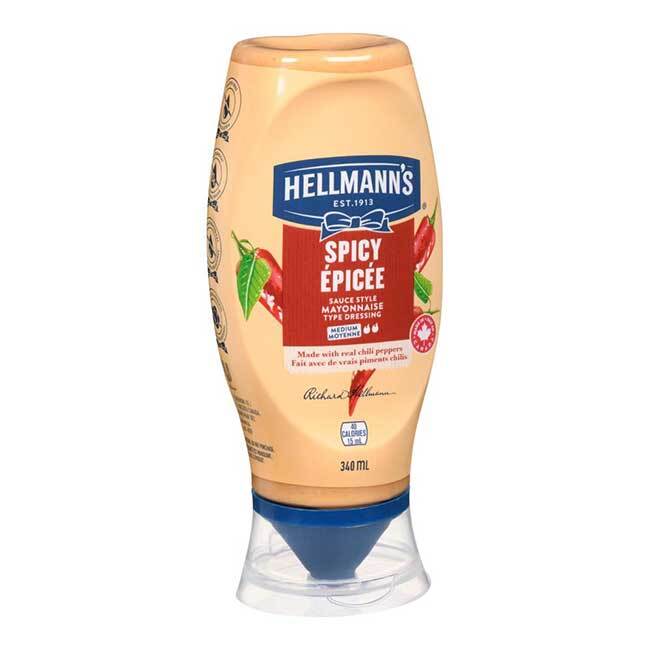 Hellmann's Spicy Mayonnaise, 340 Ml