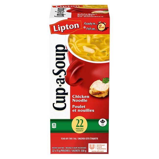 Lipton Cup A Soup 15 Gram Chicken Noodle, 22 Count