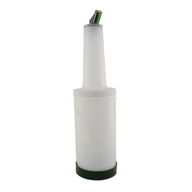 Carlisle Ps601n09 Store N Pour Polyethylene Green Cocktail Pourer, 1 Qt Capacity